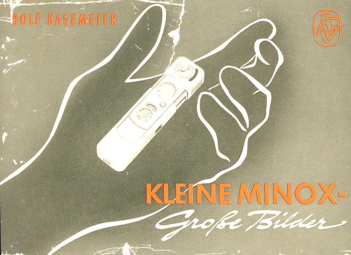 KLEINE MINOX-GROSSE BILDER KAMERA BUCH ROLF KASEMEIER – cover