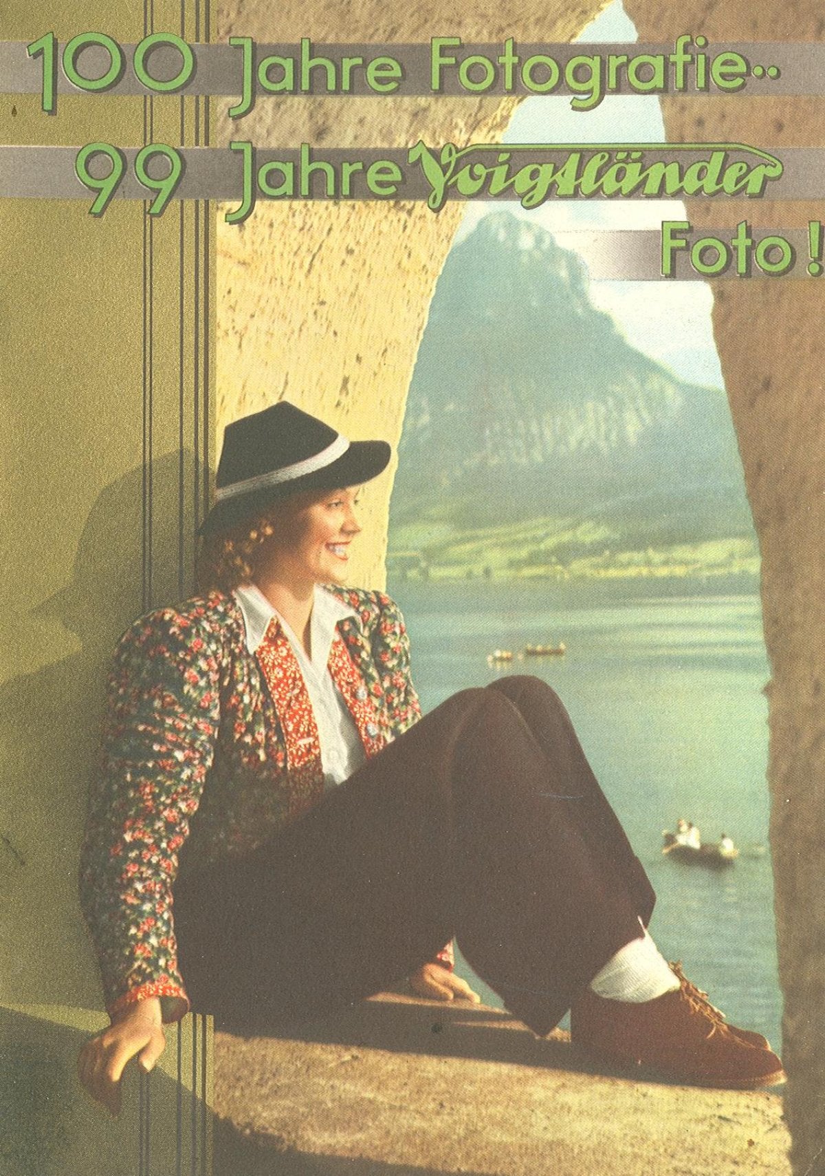 Voigtländer "100 Jahre Fotografie – 99 Jahre Voigtländer Foto!" German Catalogue, 1939 – front cover