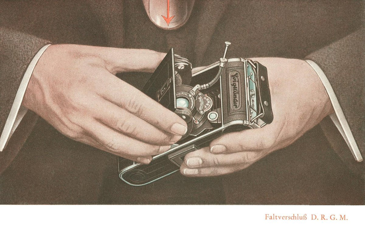 Voigtländer Bessa – "Nimm die Bessa" German Brochure – front cover