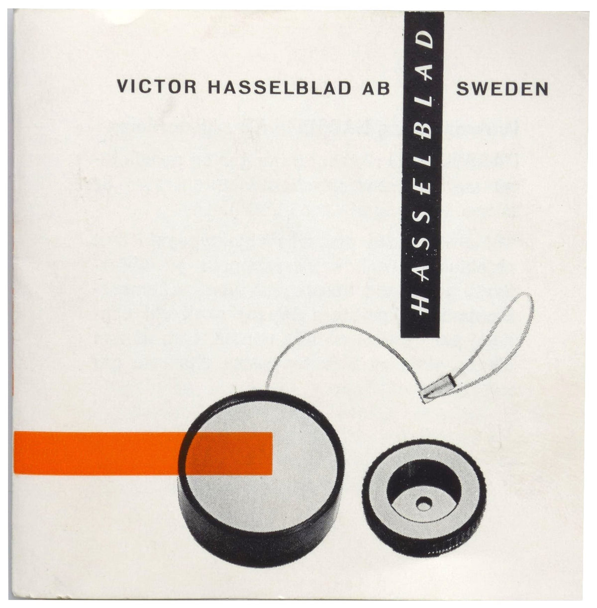 Hasselblad Linear Mirror Unit (Riktanordning) – Instructions in Four Languages – front cover