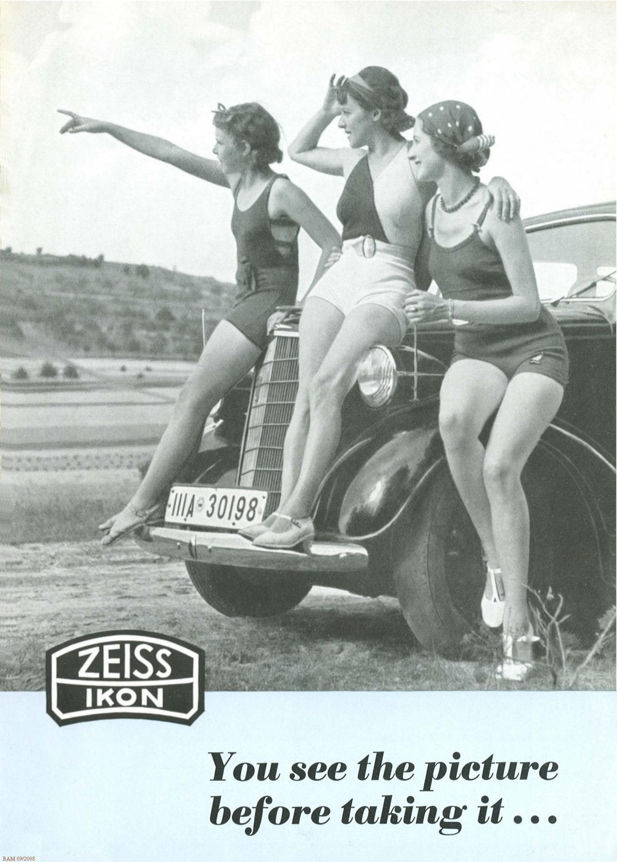 Zeiss Ikon Ikoflex Twin-Lens Reflex – "You See the Picture Before Taking It", C 805, 1938 – front cover