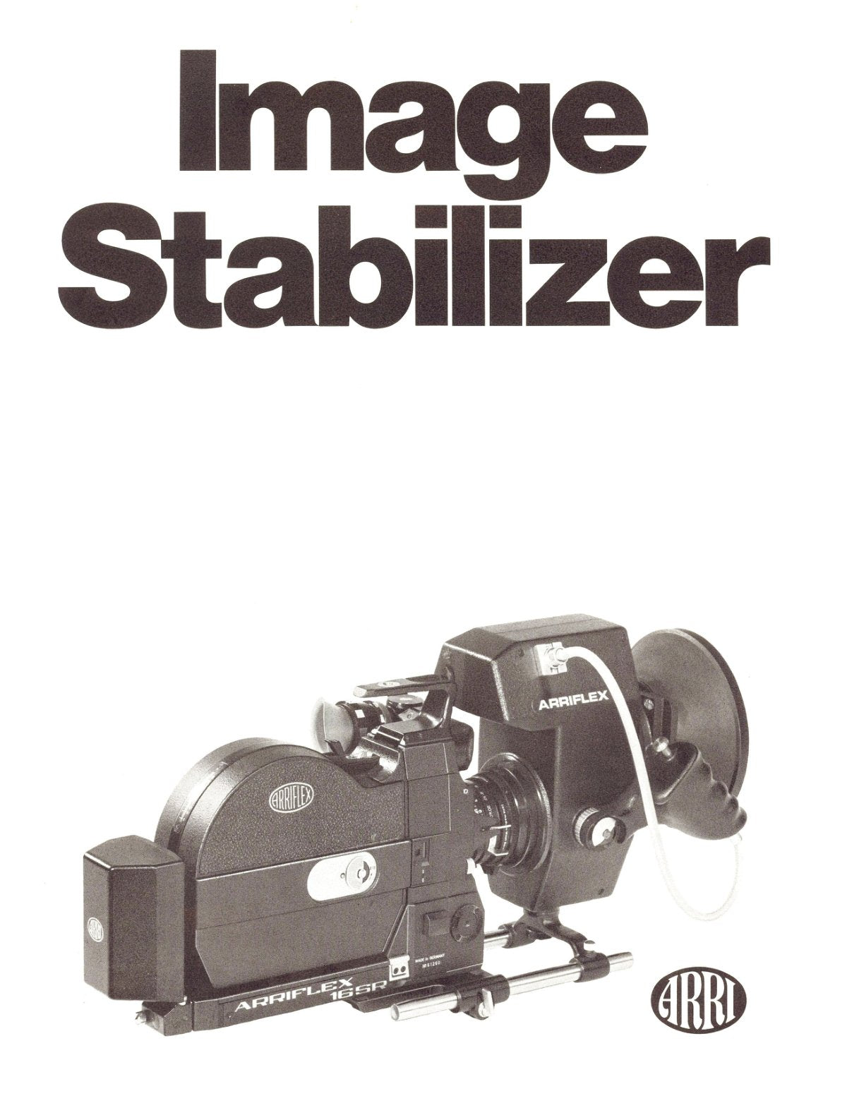 ARRI Image Stabilizer for Arriflex Cameras – Technical Information – front cover
