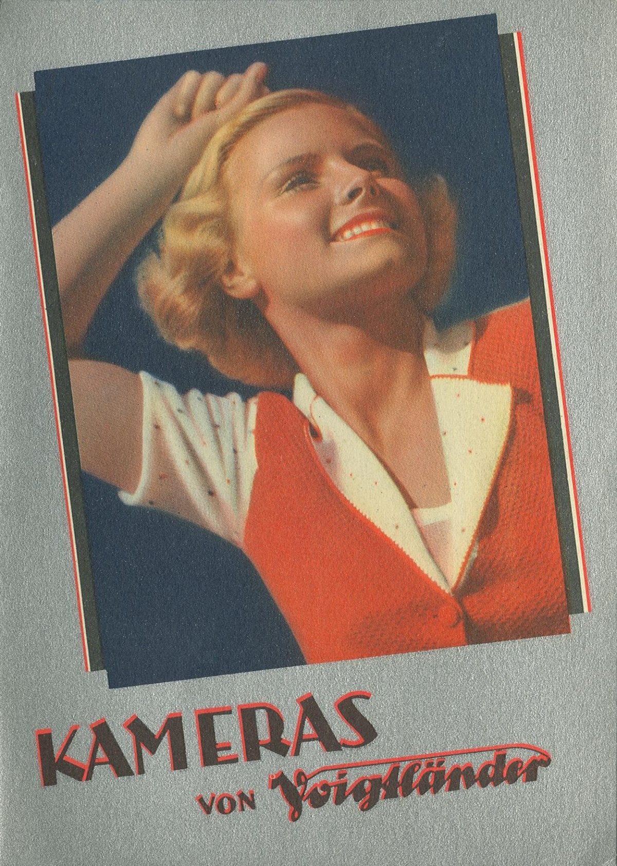 Kameras von Voigtländer – German Catalogue 1938 (Objektive, Kameras, Zubehör, Films) – front cover