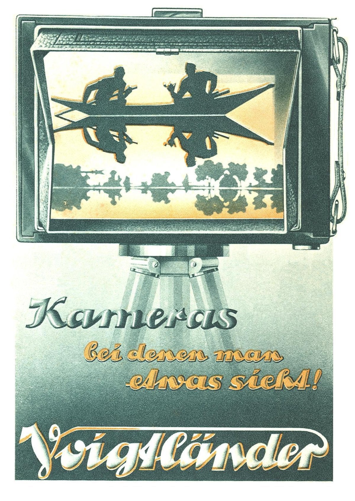Voigtländer "Kameras, bei denen man etwas sieht!" German Catalogue, August 1932 – front cover