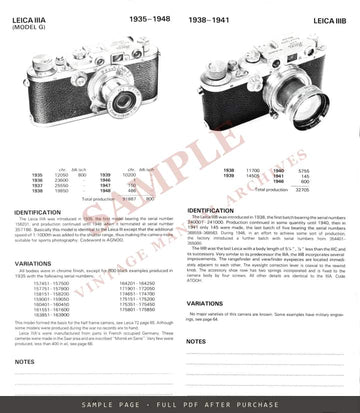 Leica Camera and Lens Pocket Book, 5th Edition – Hove Foto Books – sample page 1 (watermarked preview)