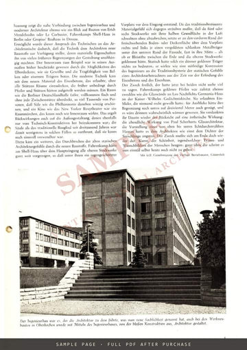Zeiss Werkzeitschrift Heft 11, 15 January 1954 – German – sample page 1 (watermarked preview)