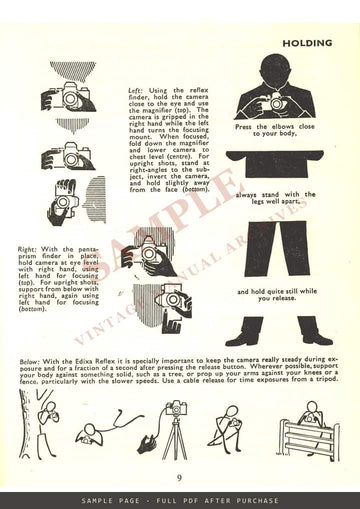 Edixa Reflex Guide – Edixaflex, Edixa Mat-Flex, Edixa Reflex and Mat-Reflex Ranges – sample page 1 (watermarked preview)