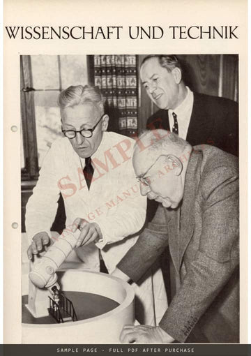 Zeiss Werkzeitschrift Heft 16, June 1955 – German – sample page 1 (watermarked preview)