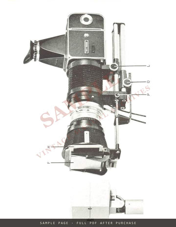 Hasselblad Copy Holder – Instructions, Multilingual – sample page 1