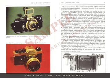 Leica: The First Sixty Years by Gianni Rogliatti – Hove Foto Books – sample page 1 (watermarked preview)
