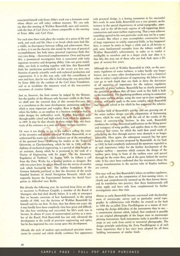 Zeiss Werkzeitschrift No. 12, June 1954 – English Edition – sample page 1 (watermarked preview)