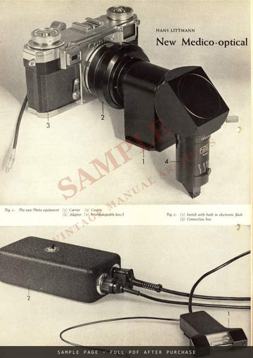 Zeiss Werkzeitschrift No. 12, June 1954 – English Edition – sample page 2 (watermarked preview)