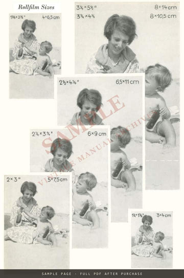 Zeiss Ikon Cameras – English Catalogue with Contents, c. 1932 – sample page 2 (watermarked preview)