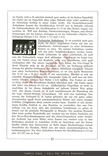 Voigtländer Cameras and Lenses – German Catalogue, March 1928 – sample page 2 (watermarked preview)