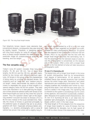 Leica M: The Advanced School of Photography by Günter Osterloh – English Edition – sample page 2 (watermarked preview)