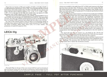 Leica: The First Sixty Years by Gianni Rogliatti – Hove Foto Books – sample page 2 (watermarked preview)