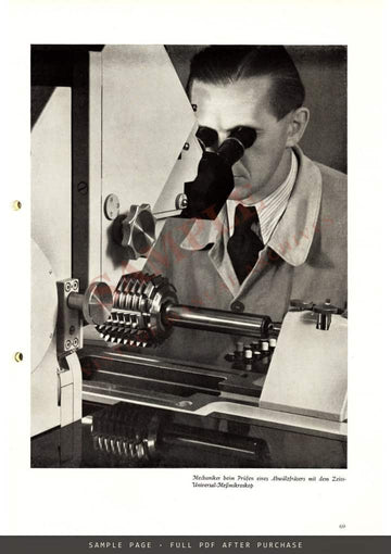 Zeiss Werkzeitschrift Heft 9, 15 July 1953 – German – sample page 2 (watermarked preview)