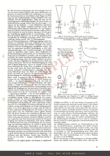 Zeiss Werkzeitschrift Heft 8, April 1953 – German – sample page 2 (watermarked preview)