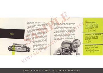 Kodak Stereo Camera – Instructions for Use, English – sample page 3