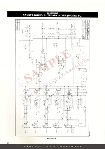 CP-16R Reflex 16mm Sound Camera System – Operation and Maintenance Manual, English – sample page 3 (watermarked preview)