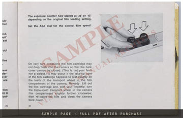 Minox C Owner's Manual – English – sample page 3 (watermarked preview)