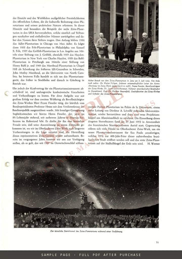 Zeiss Werkzeitschrift Heft 8, April 1953 – German – sample page 3 (watermarked preview)