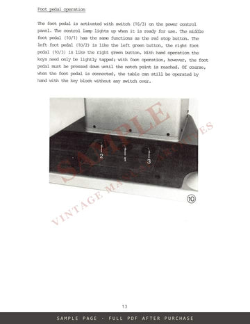 ARRI Film Editing Table BTM 635 (35 mm) and BTM 616 (16 mm) – Instruction Manual – sample page 3 (watermarked preview)