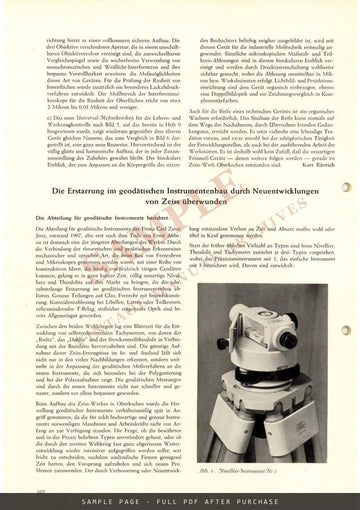 Zeiss Werkzeitschrift Heft 10, 15 October 1953 – German – sample page 3 (watermarked preview)