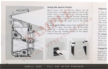 Rolleiflex 3.5F and 2.8F – In Practical Use – Owner's Manual – sample page 3 (watermarked preview)