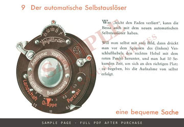 Voigtländer Bessa – "Nimm die Bessa" German Brochure – sample page 3 (watermarked preview)