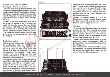 Hasselblad 2000FC Instruction Manual – English – sample page 3