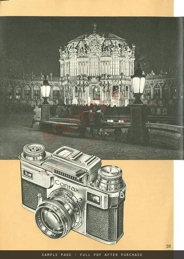 Zeiss Ikon Cameras – "Jetzt knipsen" German Catalogue C 875, 1939 – sample page 4 (watermarked preview)