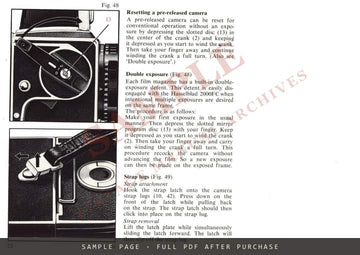 Hasselblad 2000FC Instruction Manual – English – sample page 4