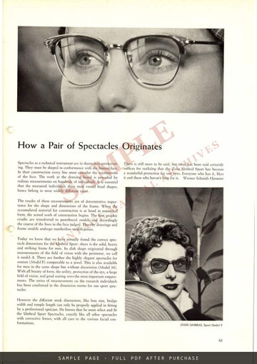Zeiss Werkzeitschrift No. 12, June 1954 – English Edition – sample page 4 (watermarked preview)