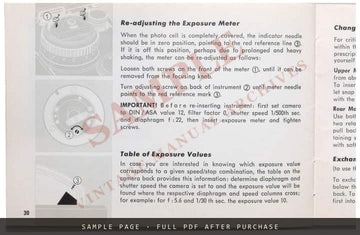 Rolleiflex 3.5F and 2.8F – In Practical Use – Owner's Manual – sample page 4 (watermarked preview)