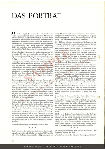 Zeiss Werkzeitschrift Heft 9, 15 July 1953 – German – sample page 4 (watermarked preview)