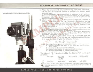 Kowa SIX Microscope Adapter – Instructions, English – sample page 4