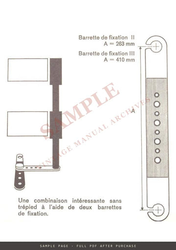 Bolex Lite 2M – Mode d'emploi, French – sample page 4 (watermarked preview)