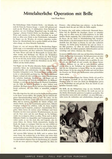 Zeiss Werkzeitschrift Heft 14, 15 October 1954 – German – sample page 4 (watermarked preview)